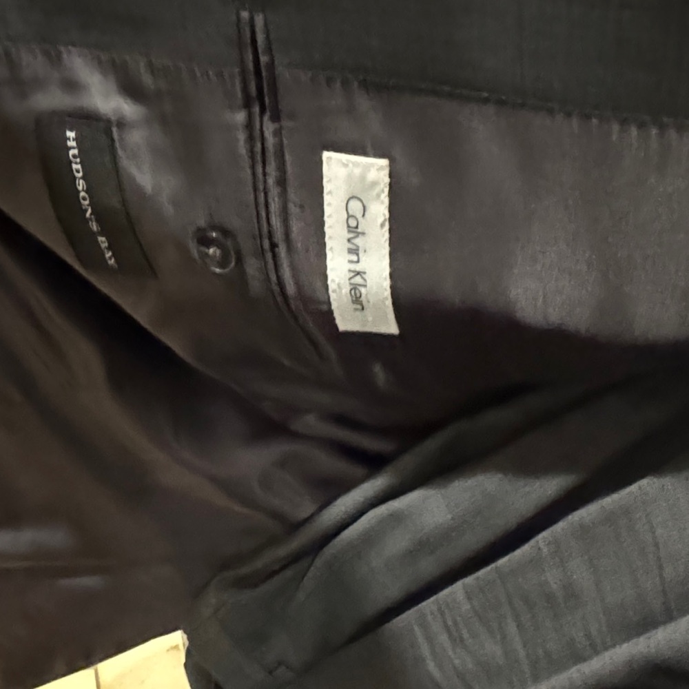 Calvin Klein  46 regular. Pants 36 waist  32 in seam